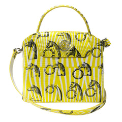 Sara Tote Small_Saddle Chain M_Yellow