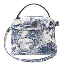 Sara Tote Small_Safari Toile White_White Indigo