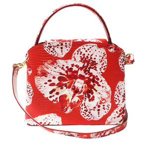Sara Tote Small_Speckled Orchid Ground_Orange