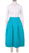 Zelda Skirt #5 Long Length Cotton Musola (Solid)