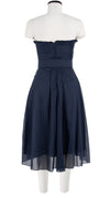 Buffy Dress Tube Strapless with Hamilton Belt Long Length Cotton Musola (Solid)