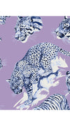Audrey Dress #4 Shirt Collar 3/4 Sleeve Long Length Cotton Musola (Tiger Toile Ground)